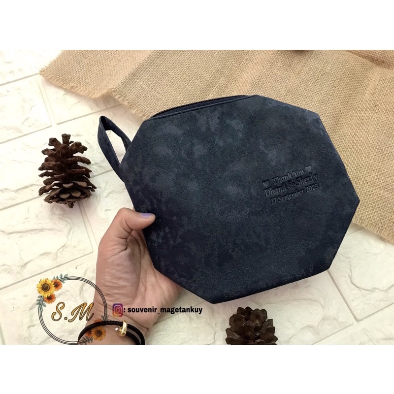Dompet boxy souvenir kubus pouch murah souvenirmagetankuy