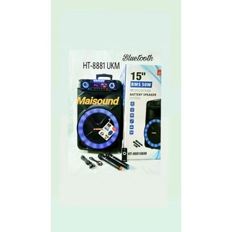 Speaker Wireless Meeting Asatron HT 8881 UKM Bluetooth