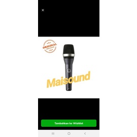 MIC AKG D5 KABEL ORIGINAL MICROPHONE AKG D 5 ORI MIKROFON