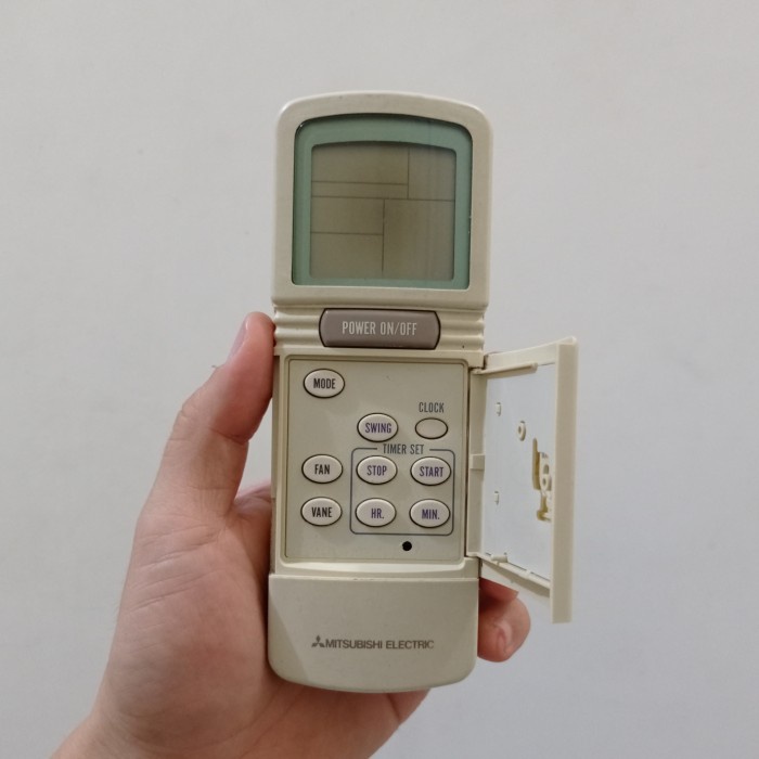 Remot Remote AC Original Mitsubishi CG3M