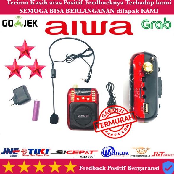 Speaker Aktif Multi Fungsi Megaphone AIWA waitsband