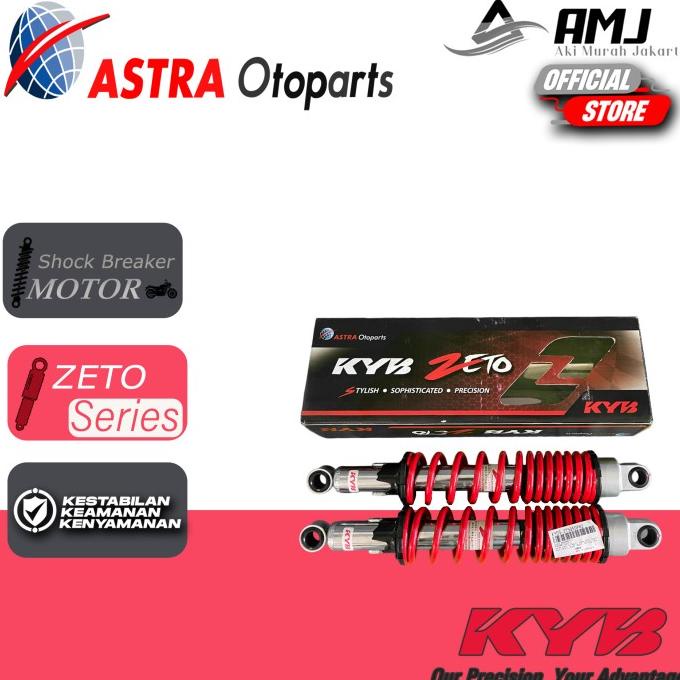 Shockbreaker Kayaba Zeto / KYB Belakang Supra X / Shogun 125 / Blade