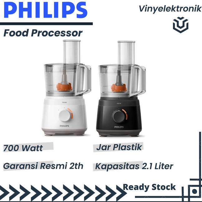 Philips Daily Food Processor Hr7310/00 - Hr7310 Hr 7310 Garansi Resmi