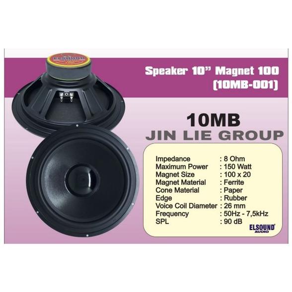 SPEAKER ELSOUND 10 INCH ORIGIAL