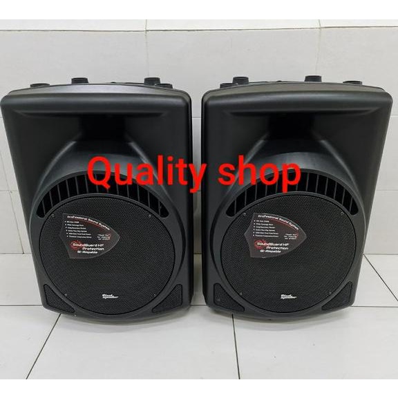 SPEAKER PASIF BOX FIBER BLACKSPIDER 12 INCH 2 UNIT ORIGINAL