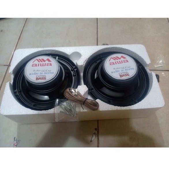 GARANSI xmusic speaker subwoofer pasif aktif mobil car audio 6 inch hifi 600 Watt stereo magnet baja