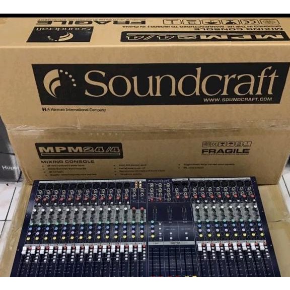 BARU Murah Mixer Soundcraft MPM 24 24 Channel