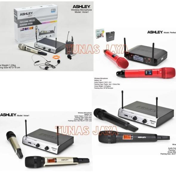 SALE MIC WIRELESS ASHLEY VOICE1 ORIGINAL MIC WIRELESS ASHLEY VOICE 1