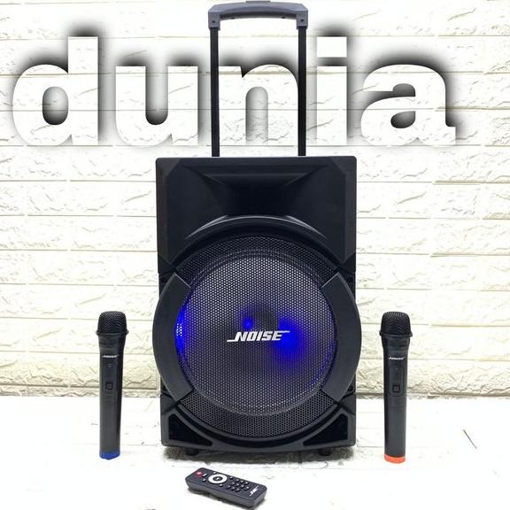 Speaker Portable Wireless Meeting Noise 899 AII Original 12 inch Bluetooth dunia sound