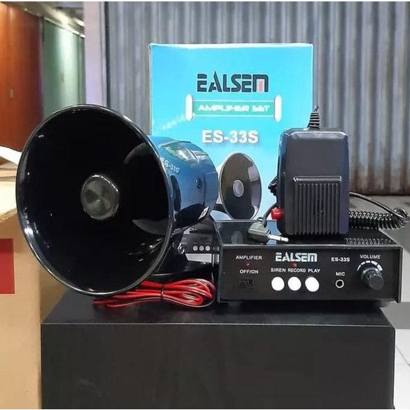 EALSEM ES 33S ES33S TOA SPEAKER DAGANG KELILING AKI ACCU REKAM SUARA