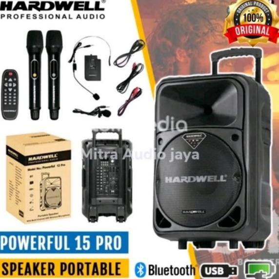 Speaker portabel Hardwell powerfull 15pro powerfull 15 pro bluetooth