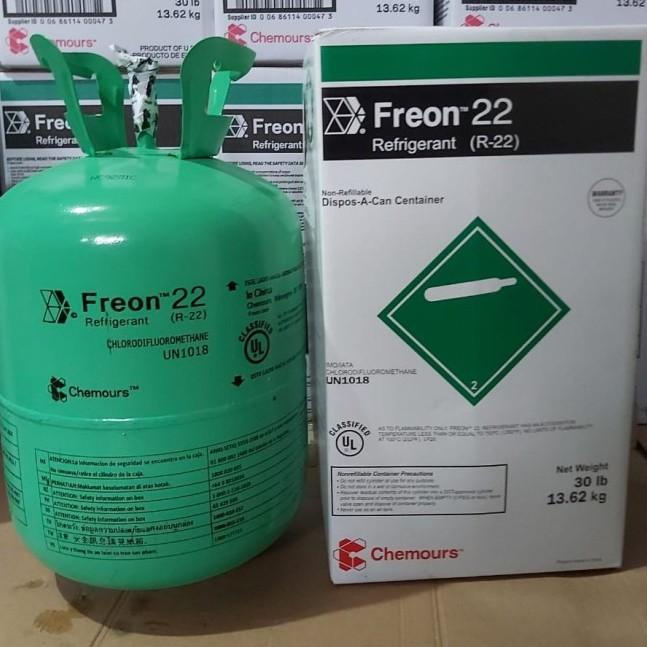 FREON R22 CHEMOURS SANGHAI CINA / FREON AC R22 CHEMOURS SANGHAI