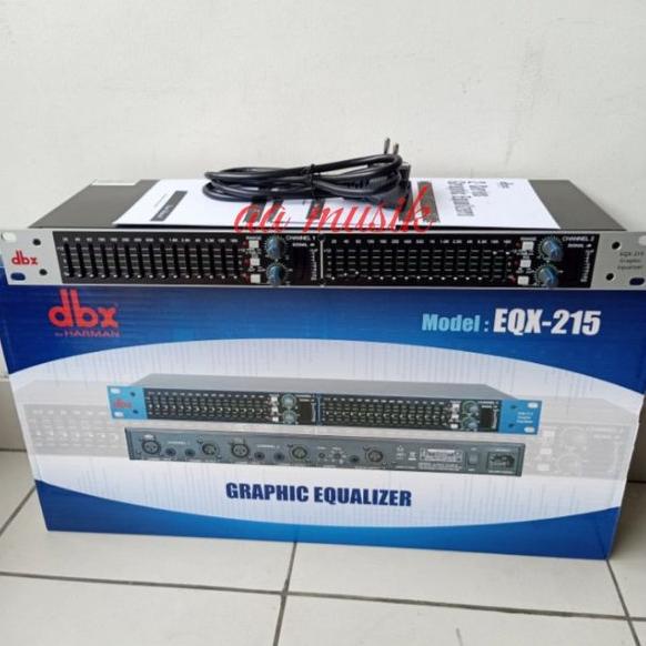 HARGA DISKON DBX 215 EQUALIZER DBX EQX 215 OUTPUT SUBWOOFER EQX215 SUB