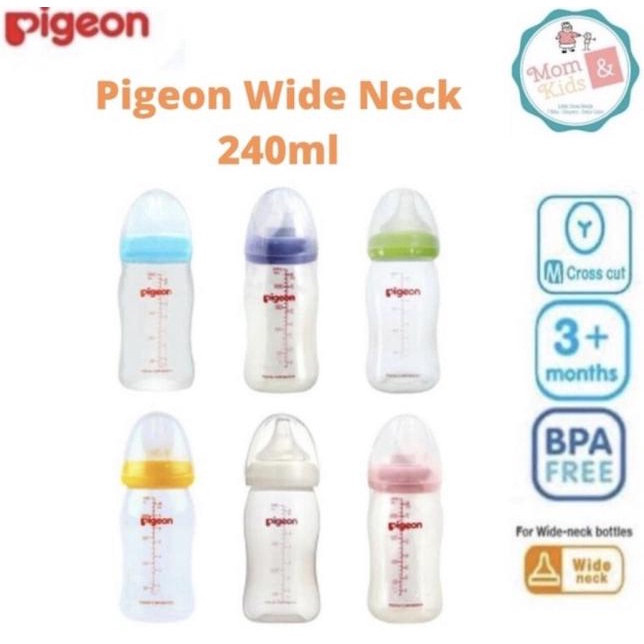Pigeon Botol Susu Wide Neck 240 Ml
