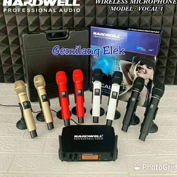 Mic Wireless HARDWELL VOCAL-1 Original