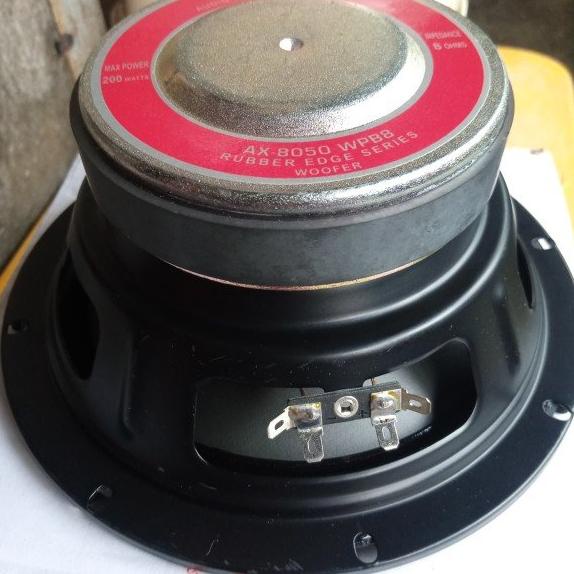 FREE ONGKIR speaker audax ax8050 wofer ukuran 8 inch