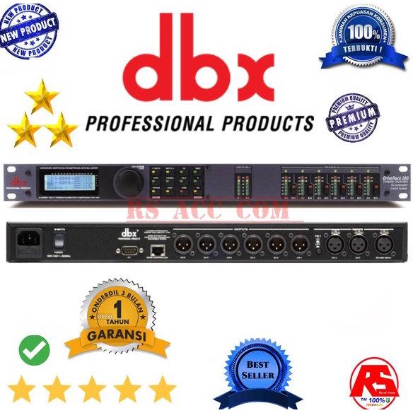 Speaker Management DBX Drive Rack PA 260 professional