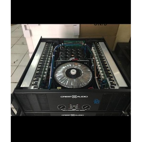 POWER AMPLIFIER CREST AUDIO CA18 CA 18 16 ELCO BARU