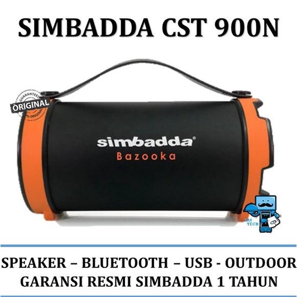 BEBAS ONGKIR Speaker Simbadda CST 900N  BAZOOKA  - Bluetooth Outdoor