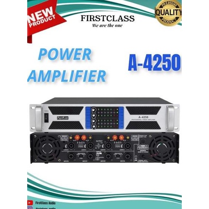 DISKON Power Amplifier Firstclass A-4250 Power Ampli FC A4250