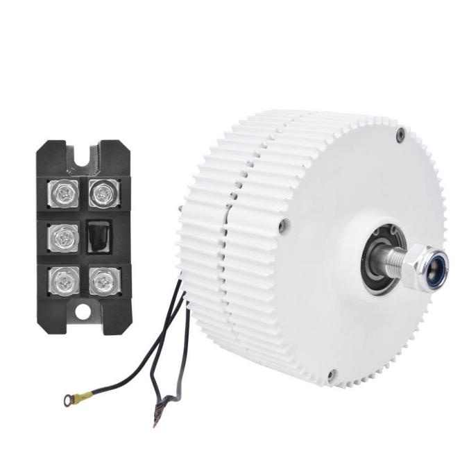 [Stock Siap] Generator Sinkron Magnet Permanen Turbin Angin 3 Fase Gen