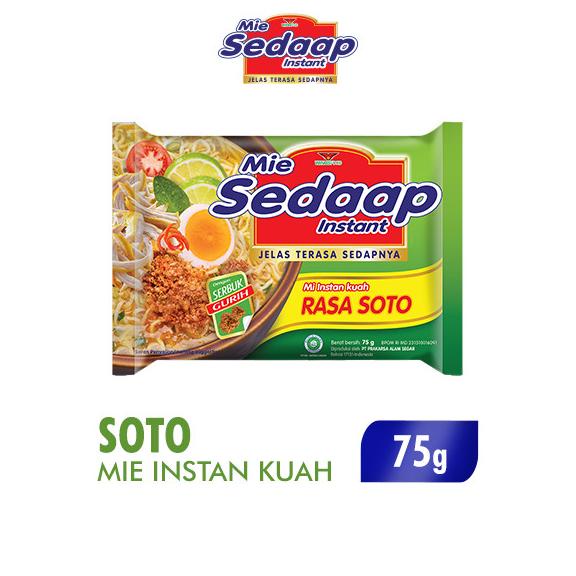 

Sedaap Mie Instan Soto 75 Gr - Best Store