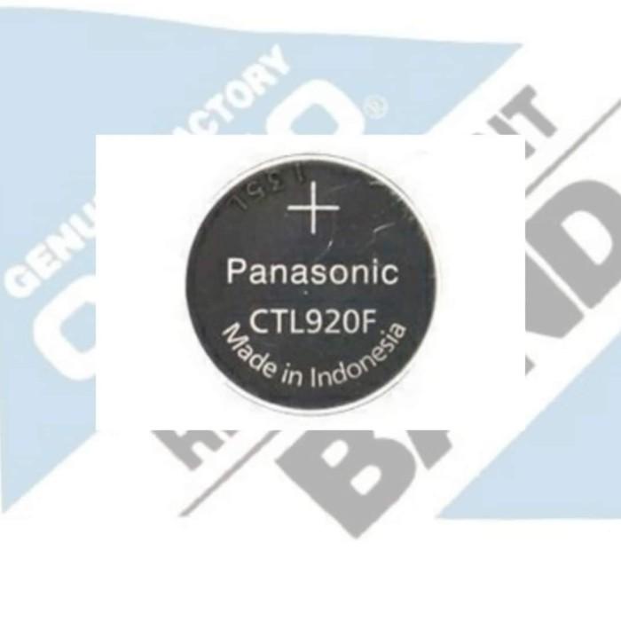 Casio Panasonic Capacitor Solar Battery Rechargeable Lithium Ctl 920F