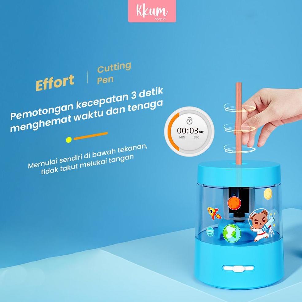 

Kekinian Rautan pensil elektrik/ Electric sharpener cute/ Rautan pencil Otomatis ..