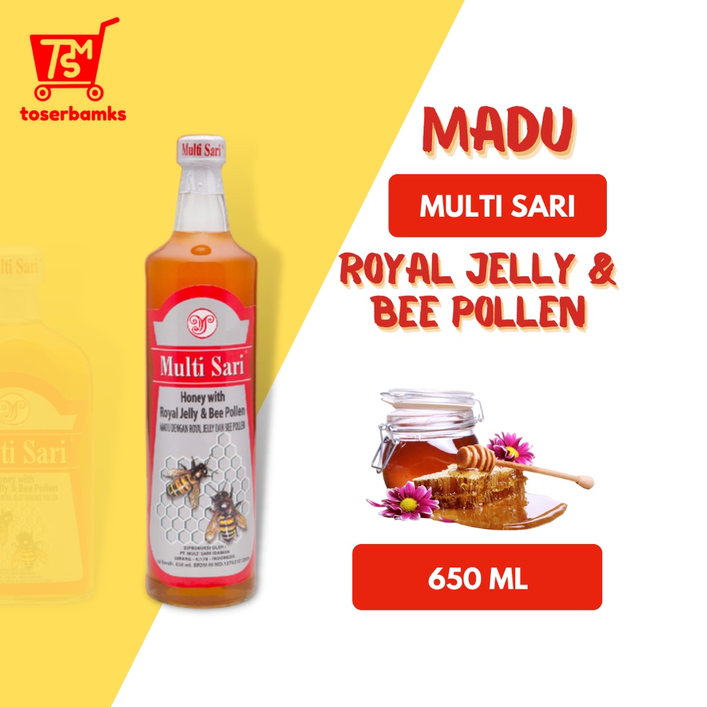 

MULTISARI MADU + ROYAL JELLY 650ml