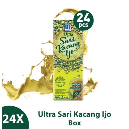 

ULTRA Sari Kacang Ijo 250ml (1 karton)