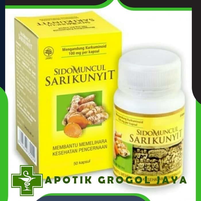 

Sari Kunyit Herbal Isi 50 Kapsul Asli Original SidoMuncul