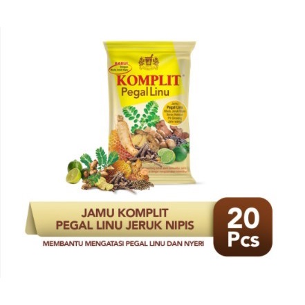 

Sidomuncul Pegal Linu Komplit Dengan Madu Jeruk Nipis Isi 20 Sachet