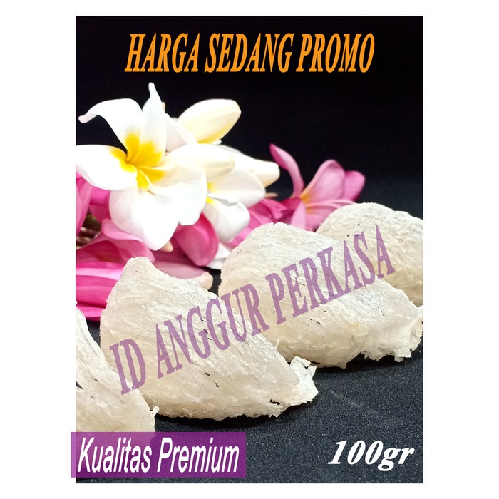 

100gr Sarang Burung Walet Mangkok Original Kualitas Premium