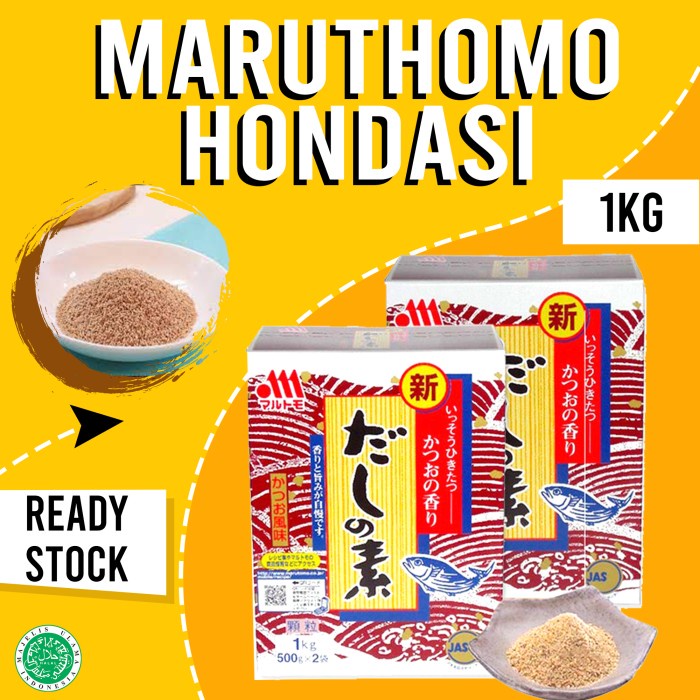 

Maruthomo Hondasi / Kaldu Ikan 1 Kg