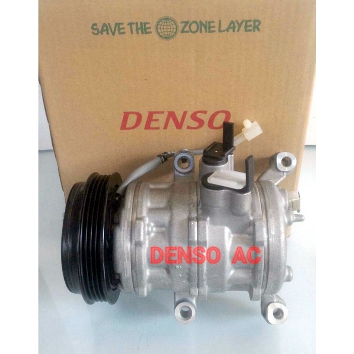compresor kompresor ac mobil toyota new avanza 1.3 l - denso ori best