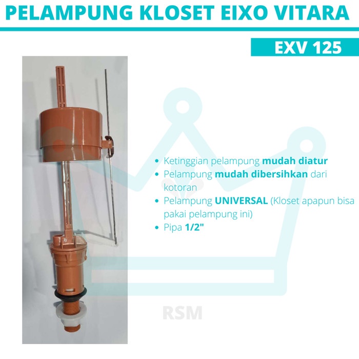 PELAMPUNG KLOSET EIXO VITARA ALAT CLOSET TOILET DUDUK AMSTAD TOTO