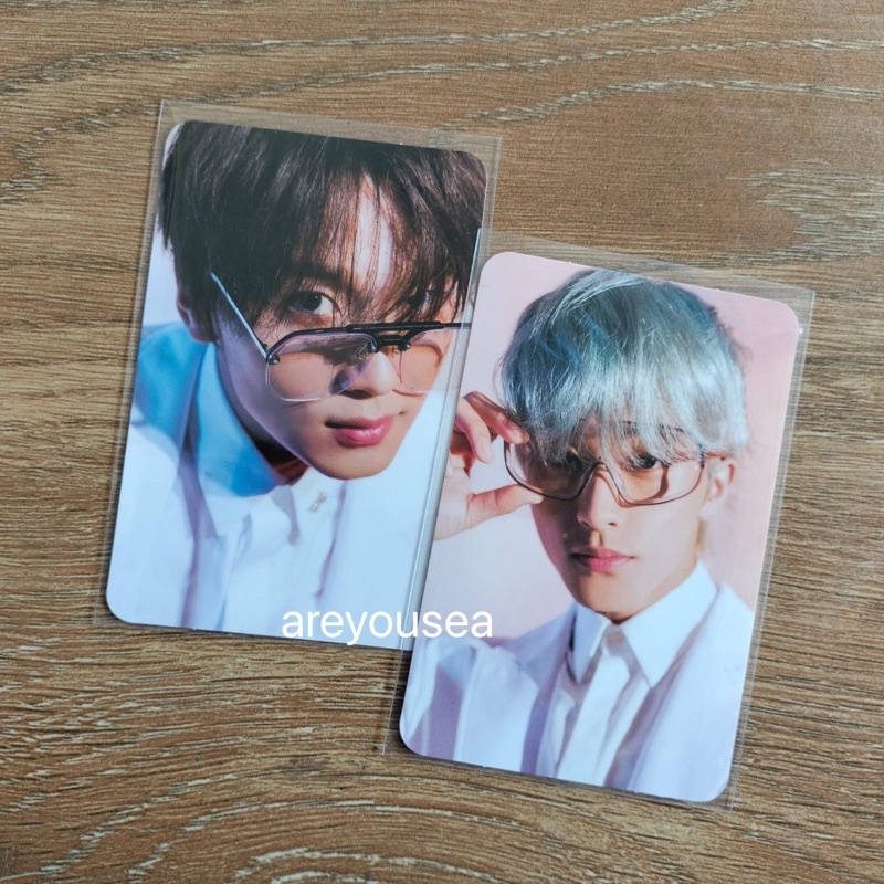 WTS PC PHOTOCARD MARK HAECHAN BFE A VER KACAMATA NCT DREAM HOT SAYCE GLITCH MODE ISTJ PLEVERLINE SOU