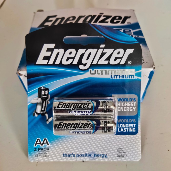 Baterai ultimate Lithium energizer L91 Bp2