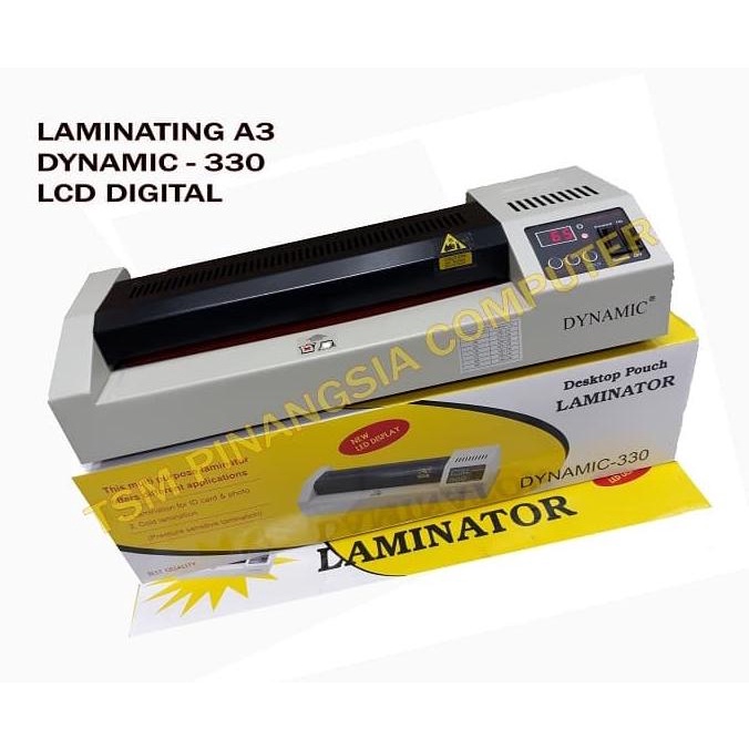 

Mesin Laminating Dynamic 330 Led Digital A3