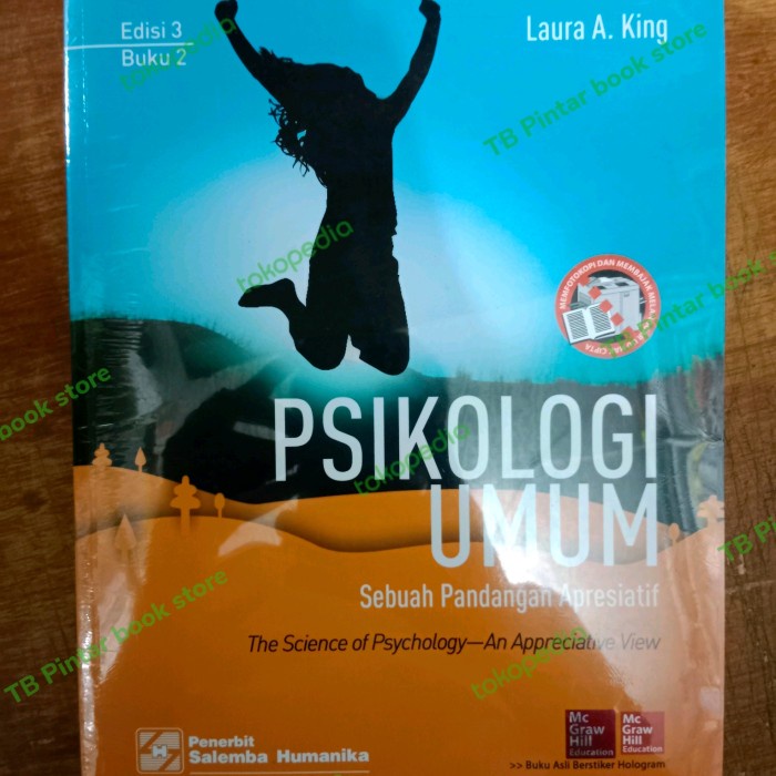 HOT SALE BUKU PSIKOLOGI UMUM JILIT 2 EDISI 3 LAURA A. KING ORIGINAL TERLARIS
