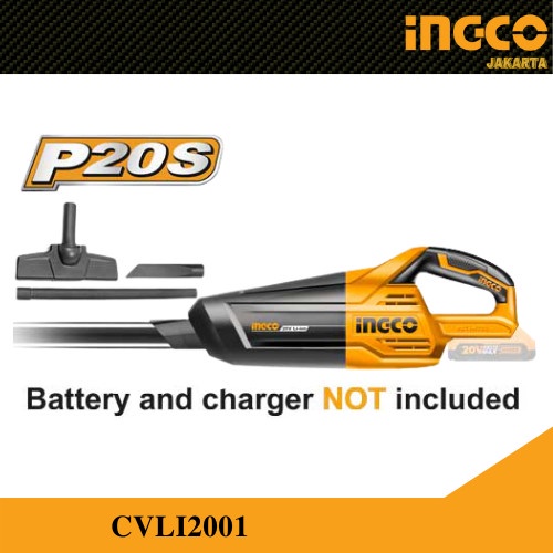 VACUUM CLEANERS CORDLESS 0.7L 7KPA PENYEDOT DEBU VAKUM INGCO CVLI2001 ORIGINAL BEST QUALITY