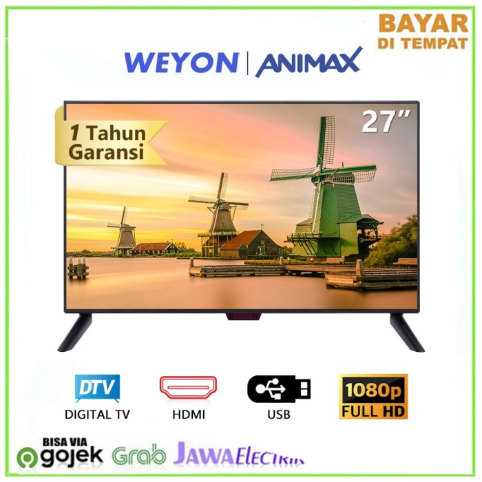 Weyon Animex Tv Led 27 Inch Hd Digital Tv Televisi Murah