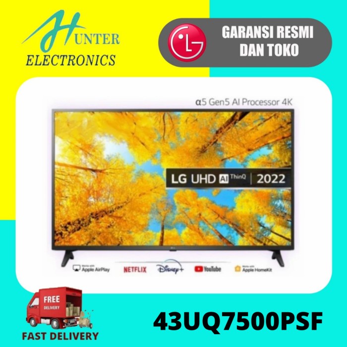 Smart Tv Lg 43Uq7500Psf 43 Inch 4K 2022 43Uq7500