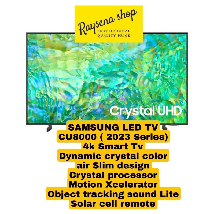 Samsung 65Cu8000 / Ua65Cu8000 4K Smart Tv 65 Inch 2023 Series