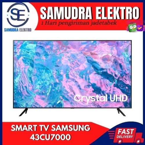 Samsung 43Cu7000 Smart Tv Uhd 4K 43Inch Ua43Cu7000 // 43Au7000