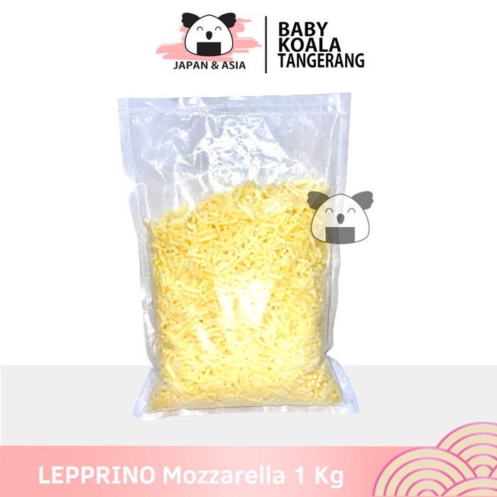 

LEPPRINO KEJU MOZZARELLA SHREDDED 1 KG HALAL IMPORT AMERICA.