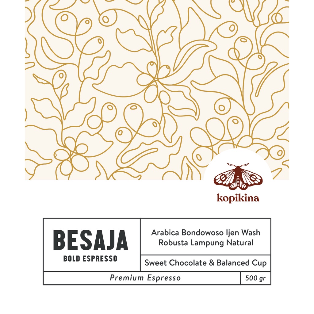 

Kopikina Espresso Blend Besaja 500 gr