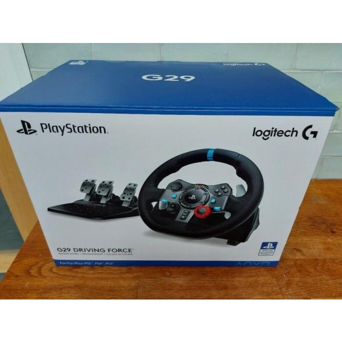 Logitech G29 Driving Force Racing Wheel Steering Wheel For Ps5 Ps4 Ps3