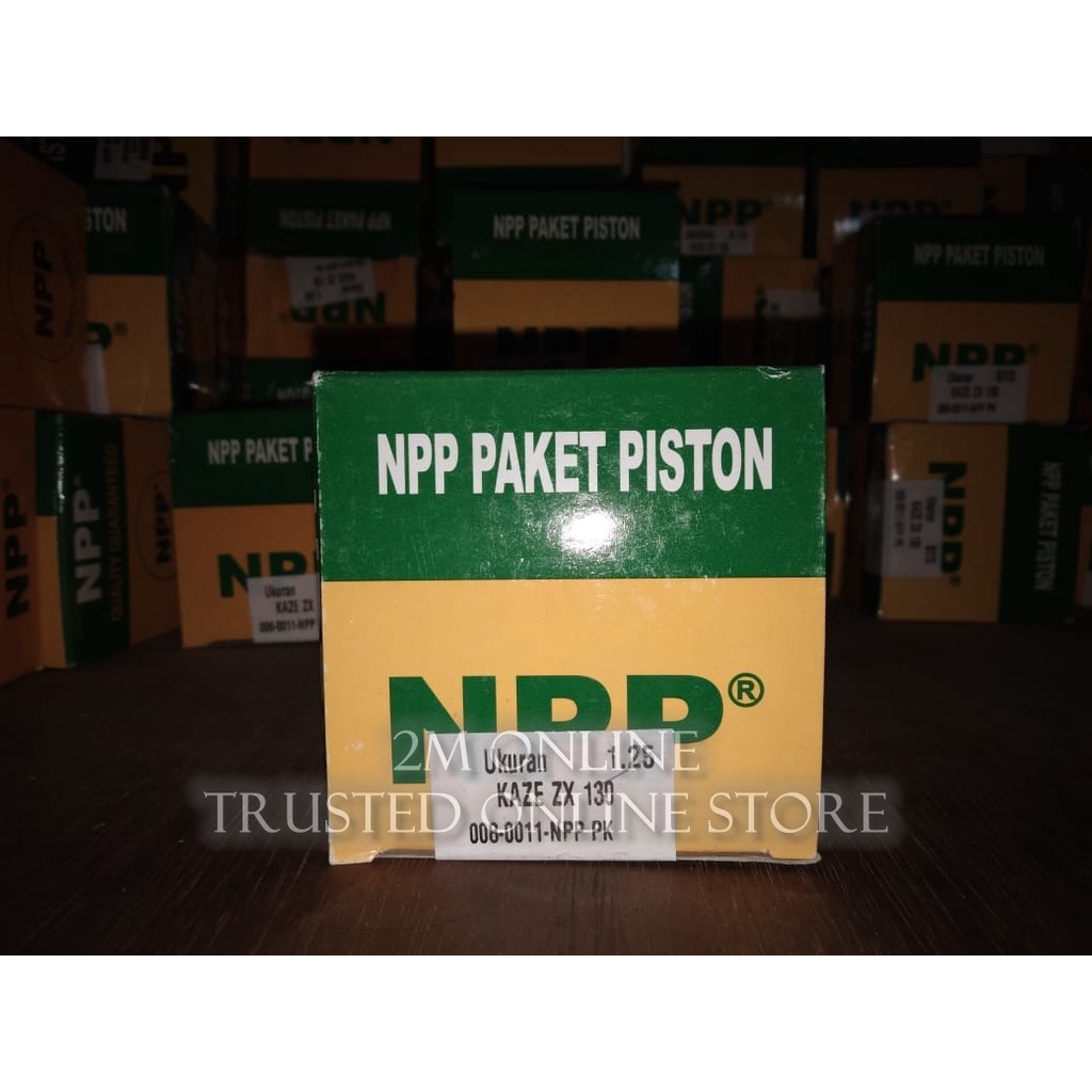 Piston Kit Kaze Zx 130 Size 125 - 200 Npp Npr
