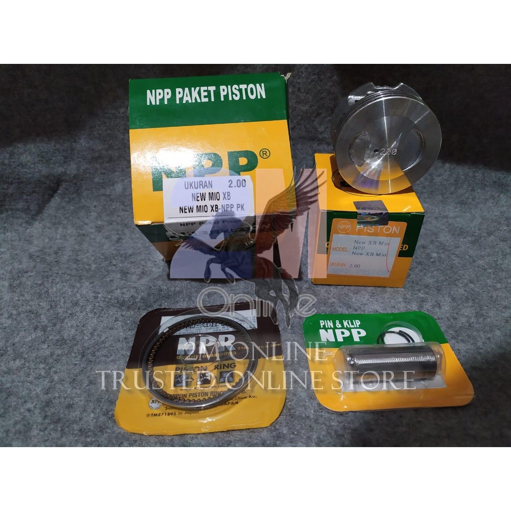 Seher Piston Kit New Mio Xb Os 125-200 Dim 53.5 Pen 13 Npr Npp